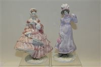 Lot 2061 - Two Royal Worcester limited edition figures -...