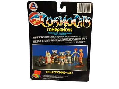 Lot 200 - LJN Toys Ltd (c1986) Thundercats (French Version Cosmocats Compagnons) WillyKat , on card with bubblepack No. 3544 (1)