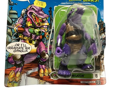 Lot 120 - Hasbro (c1990) The S.P.A.C.E. (Sentient Protoplasm Against Colonial Enchroachment) Adventures of Bucky O'Hare....The Toad Wars! AL Negator, on punched card with bubblepack (lifted from card with mi...