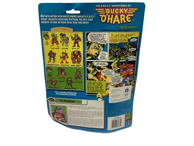 Lot 120 - Hasbro (c1990) The S.P.A.C.E. (Sentient Protoplasm Against Colonial Enchroachment) Adventures of Bucky O'Hare....The Toad Wars! AL Negator, on punched card with bubblepack (lifted from card with mi...