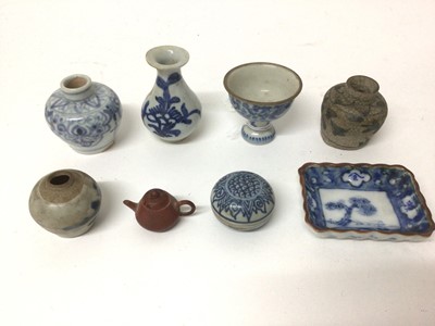 Lot 143 - Group of miniature Oriental ceramics