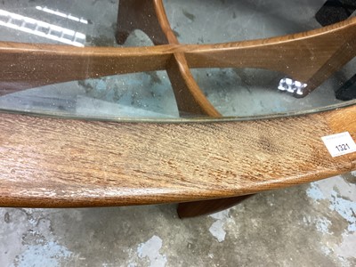 Lot 1321 - G Plan teak Astro oval coffee table