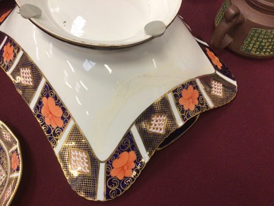 Lot 39 - Group of Royal Crown Derby and other Imari pattern china, including pattern number 1128