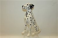 Lot 2076 - Beswick fireside figure of a Dalmatian dog,...