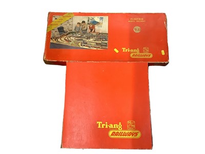 Lot 2044 - Collection of Triang Hornby model railway boxed and unboxed including locos, corgi and other diecast vehicles, scenery & track