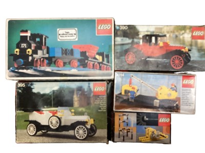 Lot 1967 - Collection of boxed Lego, including Basic Set 7, 852, 911, 7740, 912, Rolls Royce 395, Technics 8860, etc