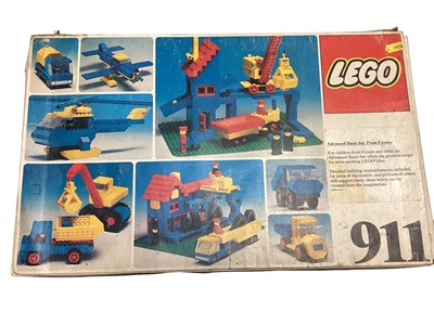 Lot 1967 - Collection of boxed Lego, including Basic Set 7, 852, 911, 7740, 912, Rolls Royce 395, Technics 8860, etc