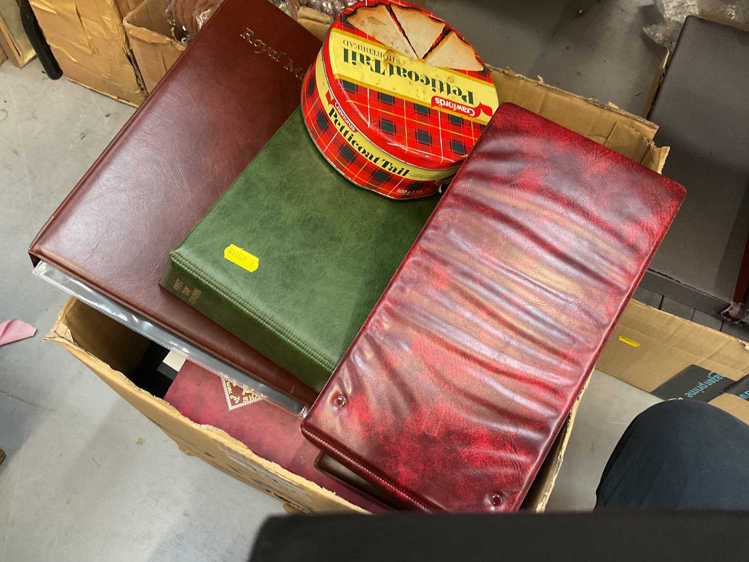 Lot 524 - Collection of First day cover albums and similar stamp accessories