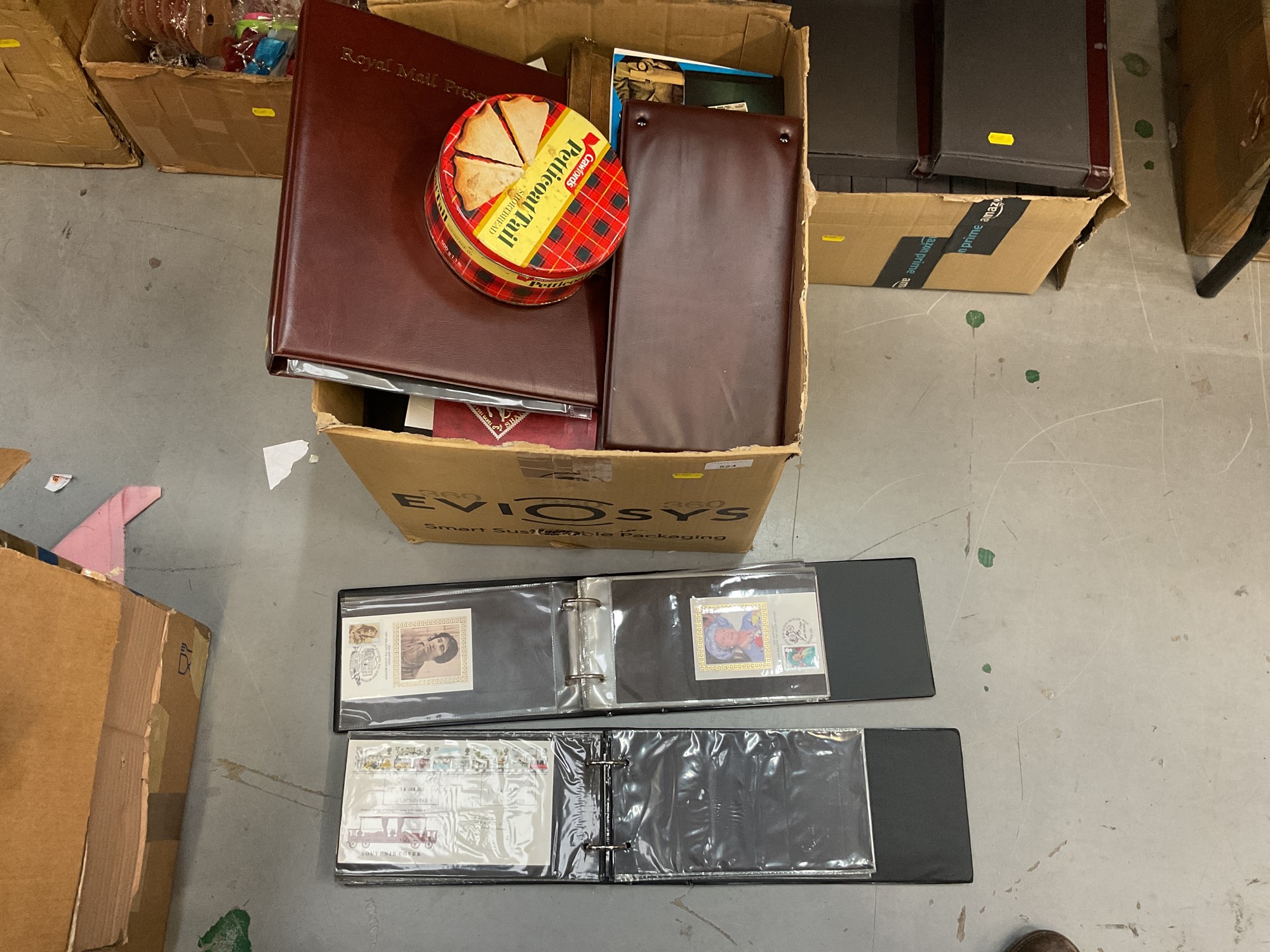 Lot 524 - Collection of First day cover albums and