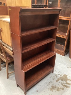 Lot 1263 - Mahogany book case by minty