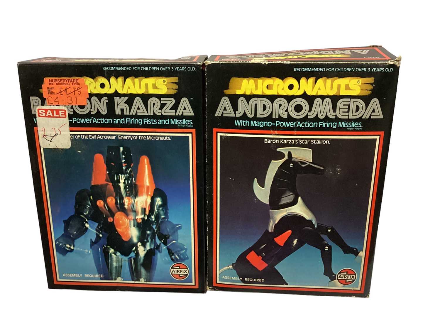 Lot 380 - Airfix Mego Corps Micronauts Baron Karza