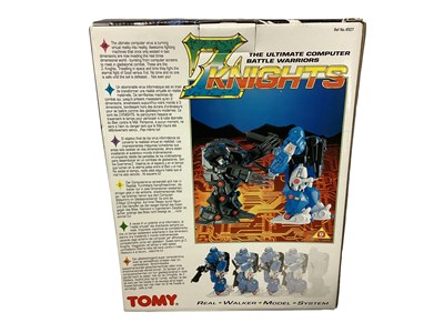 Lot 319 - Tomy (1986) Z Knights (The Ultimate Computer Battle Wariors) kit battle robots (6)