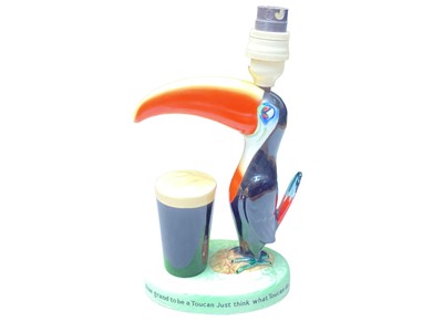 Lot 1102 - Carlton Ware Guinness Toucan table lamp GA/2178