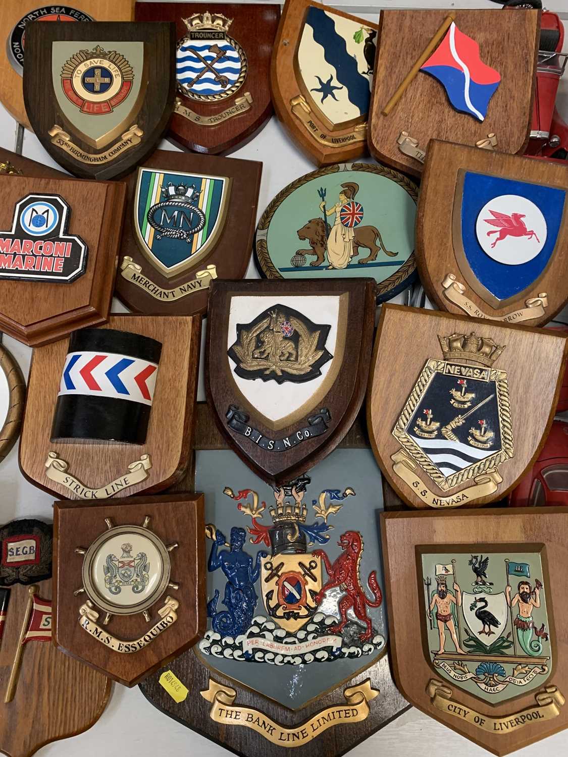 Lot 314 Collection of various navy related ships Lot 314 Collection of various navy related ships