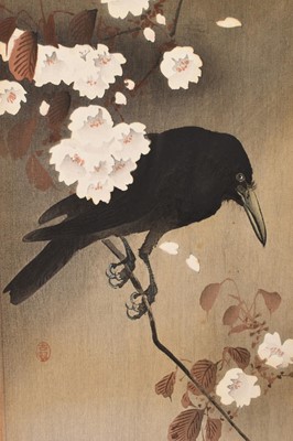 Lot 98 - Ohara Koson (1877-1945), two Japanese woodblock prints of birds