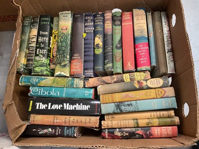 Lot 470 - Collection of various mainly 1940's and 50's novels (1 box).