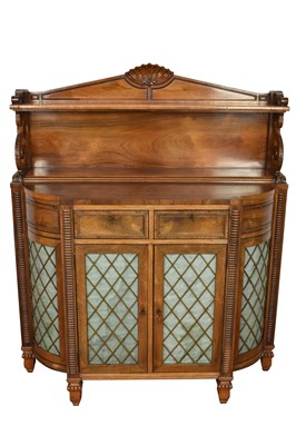 Lot 1339 - Fine quality Regency rosewood chiffonier