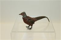 Lot 3580 - Austrian cold-painted bronze model of a...