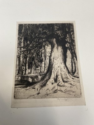 Lot 178 - A large collection of unframed etchings and engravings