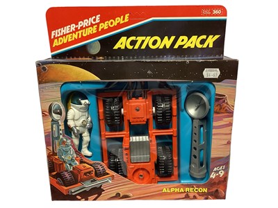 Lot 77 - Fisher-Price (c1982) Adventure People Alpha Recon Action Pack, in window box No.360 (1)