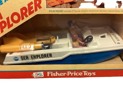 Lot 70 - Fisher-Price (c1976) Adventure People Sea Explorer Action Pack, in window box No.310 (1)