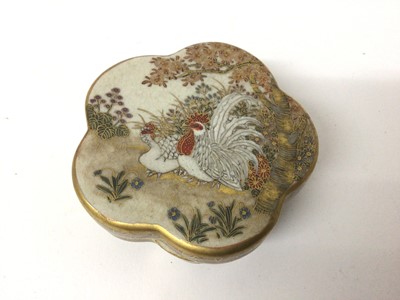 Lot 140 - Satsuma box and cover