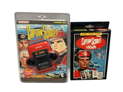Lot 342 - Vivid Imaginations (c1993) Captain Scarlett & the Mysterons Spectrum Command Team, boxed No.51006, plus Angel Interceptor jet fighters, on card with bubblepack (x2) and other related accessories (q...