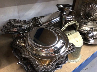 Lot 52 - Collection of silver plate