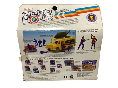 Lot 20 - Bluebird (c1989) Zero Hour (when the brave must fight to save the World!) U.A.V. "Tour Bus" & Armed Trike Set, boxed (2).