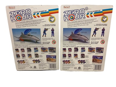 Lot 16 - Bluebird (c1989) Zero Hour (when the brave must fight to save the World!) Eagle Air Squadron Stealth Bomber Set No.900341, on card with bubblepack..