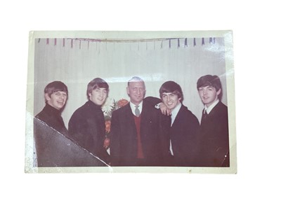 Lot 1412 - 1960s previously unrecorded colour photograph of the Beatles