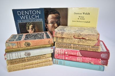 Lot 1166 - Denton Welch: Collection of books, including first editions. Provenance: By family descent from Peggy Mundy-Castle, friend and associate of Denton Welch and the person credited with persuading Dent...