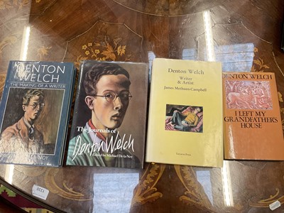 Lot 1166 - Denton Welch: Collection of books, including first editions. Provenance: By family descent from Peggy Mundy-Castle, friend and associate of Denton Welch and the person credited with persuading Dent...
