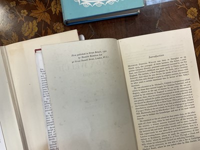 Lot 1166 - Denton Welch: Collection of books, including first editions. Provenance: By family descent from Peggy Mundy-Castle, friend and associate of Denton Welch and the person credited with persuading Dent...