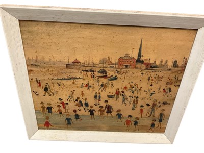 Lot 220 - After Lowry - a vintage colour print