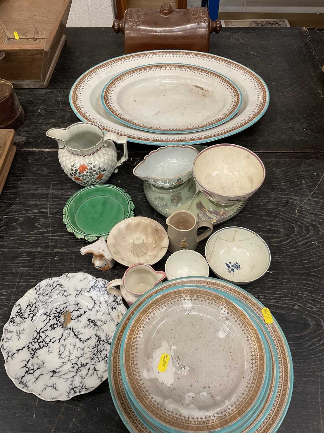 Lot 140 - Various 18th / 19th century ceramics