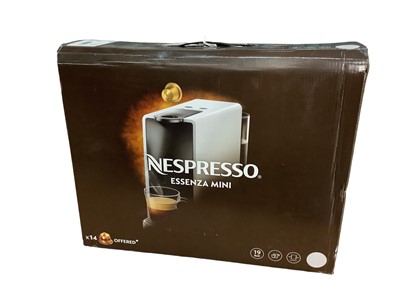 Lot 2 - Nespresso Essenza Mini Coffee Pod Machine (NEW IN BOX)