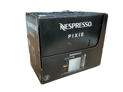 Lot 3 - Nespresso Pixie Coffee Pod Machine (NEW IN BOX)