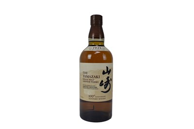Lot 26 - One bottle, The Yamazaki Single Malt Japanese Whisky, 100th Anniversary, Suntory Whisky