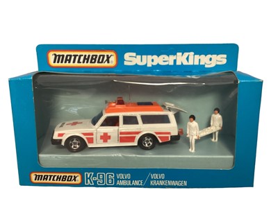 Lot 214 - Matchbox Super Kings (c1982) diecast Volvo Ambulance, in window box No.K-96 (1)