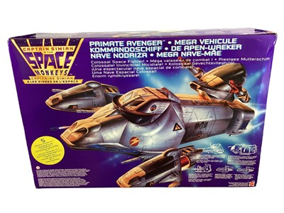 Lot 222 - Mattel (c1996) Captain Simian and the Space Monkeys Primate Avenger Space Fighter, boxed No.16176 (1)