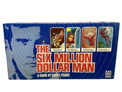 Lot 58 - Deny Fisher (c1975) The Six Million Dollar Man Board Game (1)