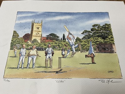 Lot 212 - Bob Farndon (20th century) large collection of hand coloured prints, hand signed and titled