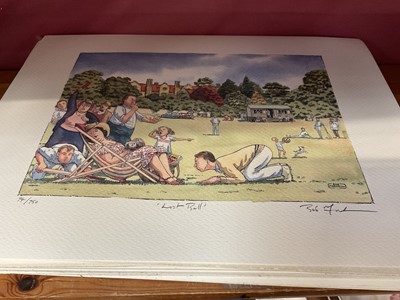 Lot 212 - Bob Farndon (20th century) large collection of hand coloured prints, hand signed and titled