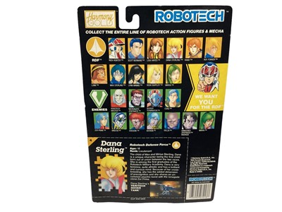 Lot 107 - Harmony Gold (c1992) Robotech Dana Sterling (Robotech Defence Force) 3 1/2" action figure, on card with bubblepack No.7213 (1)