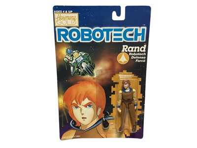 Lot 111 - Harmony Gold (c1992) Robotech Rand (Robotech Defence Force) 3 1/2" action figure, on card with bubblepack No.7214 (1)