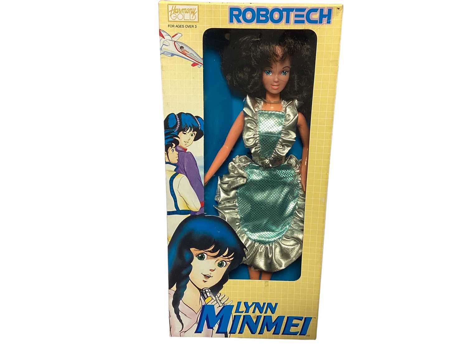 Lot 1892 - Harmony Gold (c1992) Robotech Lynn Minmei (Robotech Defence Force) 3 1/2" action figure, on card with bubblepack No.7223 (1) / Harmony Gold (c1992) Robotech Miriya (Robotech Defence Force) 3 1/2" acti