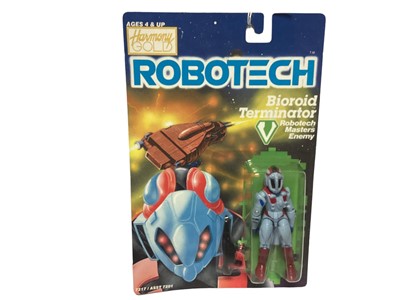 Lot 1892 - Harmony Gold (c1992) Robotech Lynn Minmei (Robotech Defence Force) 3 1/2" action figure, on card with bubblepack No.7223 (1) / Harmony Gold (c1992) Robotech Miriya (Robotech Defence Force) 3 1/2" acti