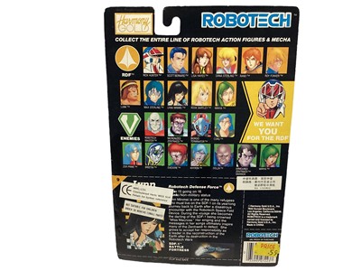 Lot 1892 - Harmony Gold (c1992) Robotech Lynn Minmei (Robotech Defence Force) 3 1/2" action figure, on card with bubblepack No.7223 (1) / Harmony Gold (c1992) Robotech Miriya (Robotech Defence Force) 3 1/2" acti