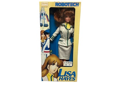 Lot 103 - Harmony Gold (1980's) Robotech 11 1/2" Doll Lisa Hayes, in window box No.5102 (1)